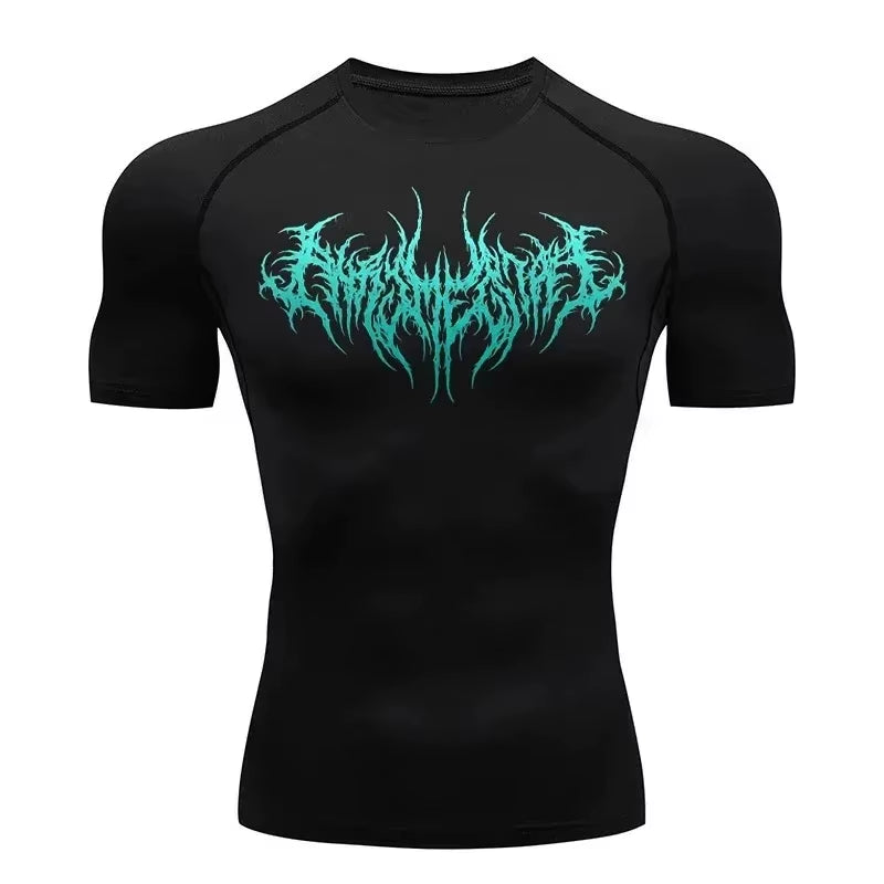 Elevate Your Workout with Our Premium Men's Gym Compression Training Shirt - Customizable, Quick-Dry, Eco-Friendly, and Breathable!
