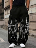 Men'S and Women'S 3D Casual Pants, Brand New Summer Street Gothic Style, Quick-Drying, Suitable for Running and Fitness.