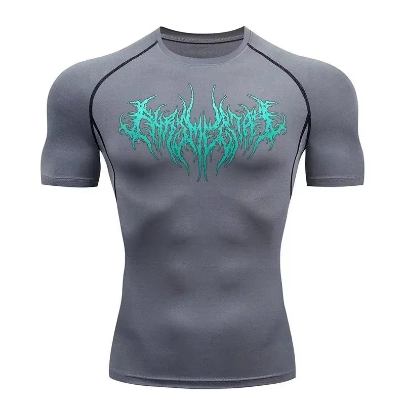Elevate Your Workout with Our Premium Men's Gym Compression Training Shirt - Customizable, Quick-Dry, Eco-Friendly, and Breathable!